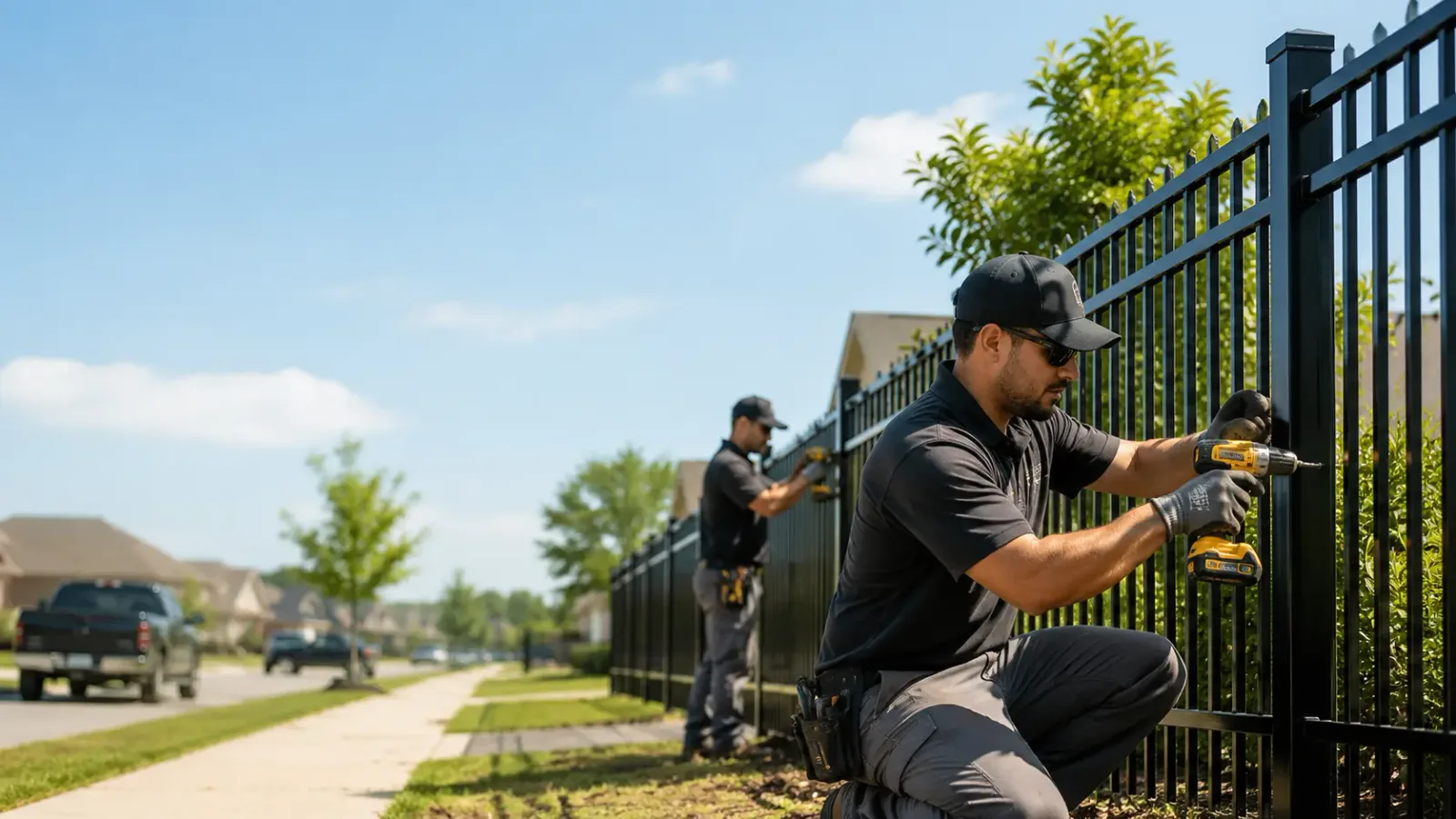 Metal Fence Installation in Reading, PA